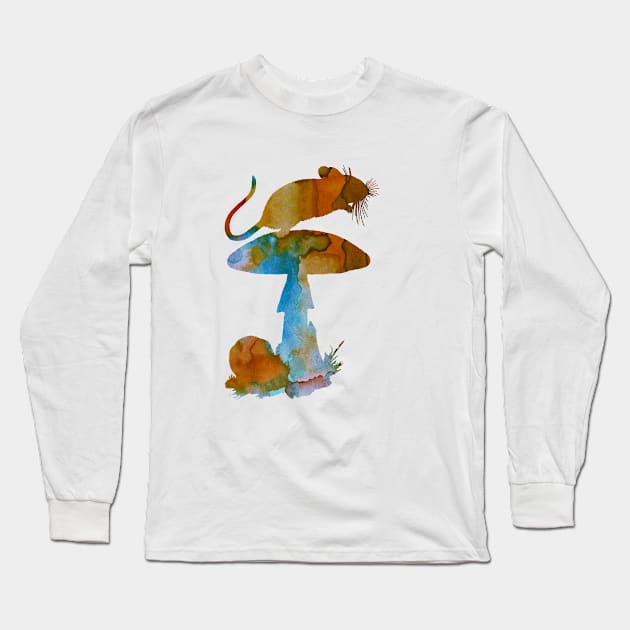 Mouse Long Sleeve T-Shirt by TheJollyMarten